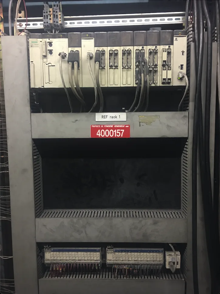 Ancienne installation automate avant rétrofit